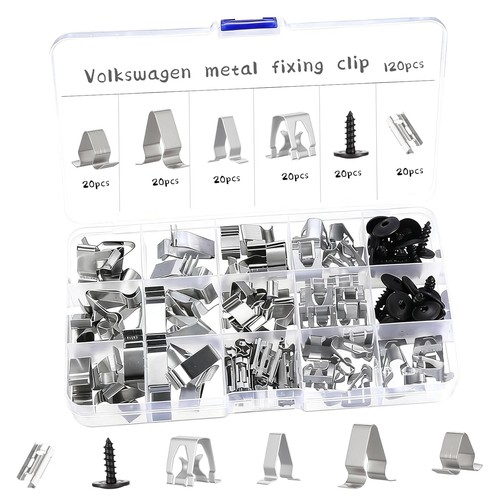 120 stück metall clips - stück,