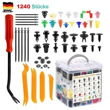 1240 tlg Auto KFZ Spreiznieten