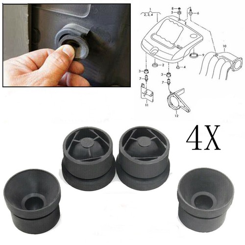 Motorabdeckung stopp - 4x,