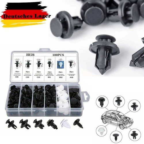 Niete clips set 100 - clips,