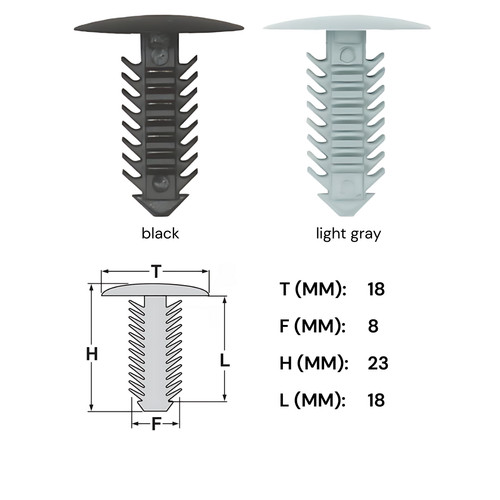 20x verkleidung clips - verkleidung,