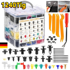 1240tlg Auto KFZ Spreiznieten